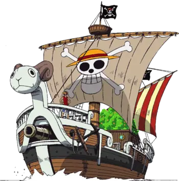 Kapal ikonik Going Merry Gambar kapal Going Merry