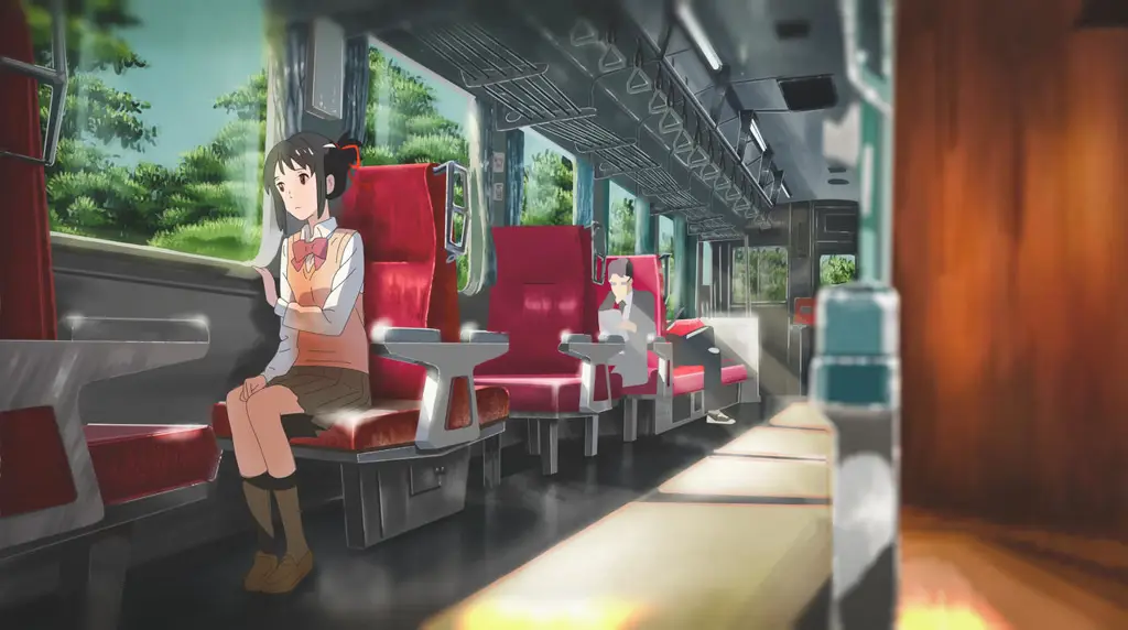 Gaya Seni Makoto Shinkai Ilustrasi karya Makoto Shinkai