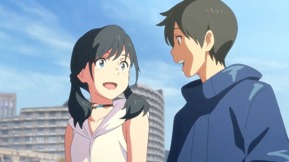 Hubungan Hodaka dan Hina Hodaka dan Hina dari film Tenki no Ko