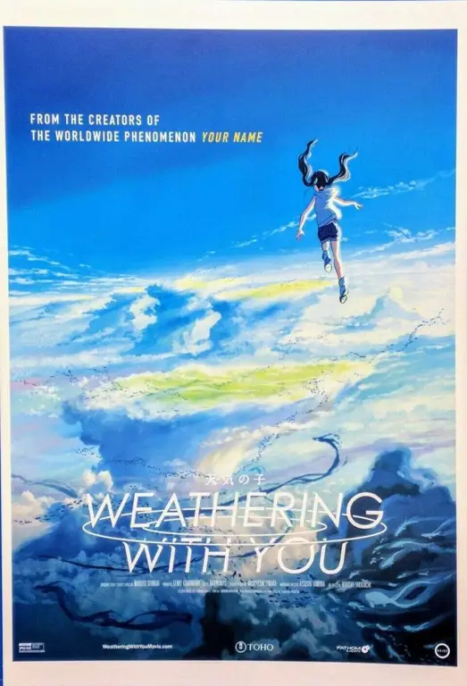 Poster film Weathering With You