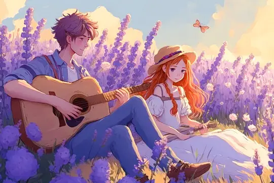 Menikmati Anime Romance Bersama Pasangan Pasangan menonton anime bersama-sama
