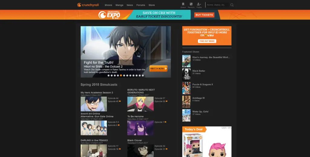 Gambar berbagai situs streaming anime terbaik