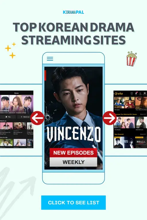 Logo beberapa platform streaming drama Korea