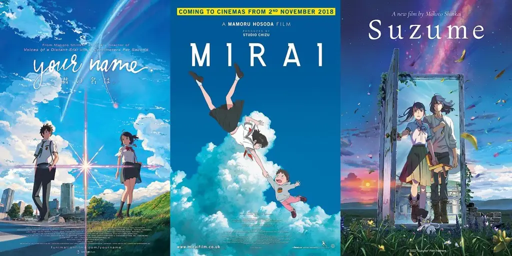 Aneka poster film anime yang rilis di tahun 2023 Koleksi poster film anime tahun 2023