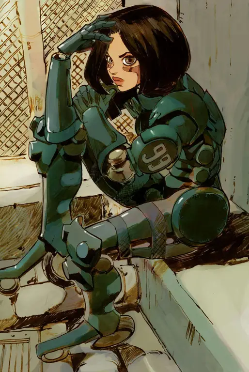 alita battle angel anime movie